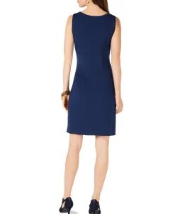 Women's Sleeveless Tie-Front Dress