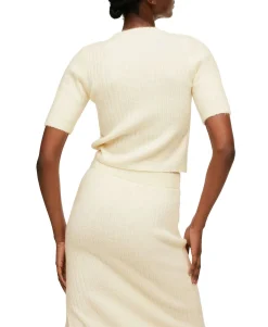 Women's Slit Knitted Skirt