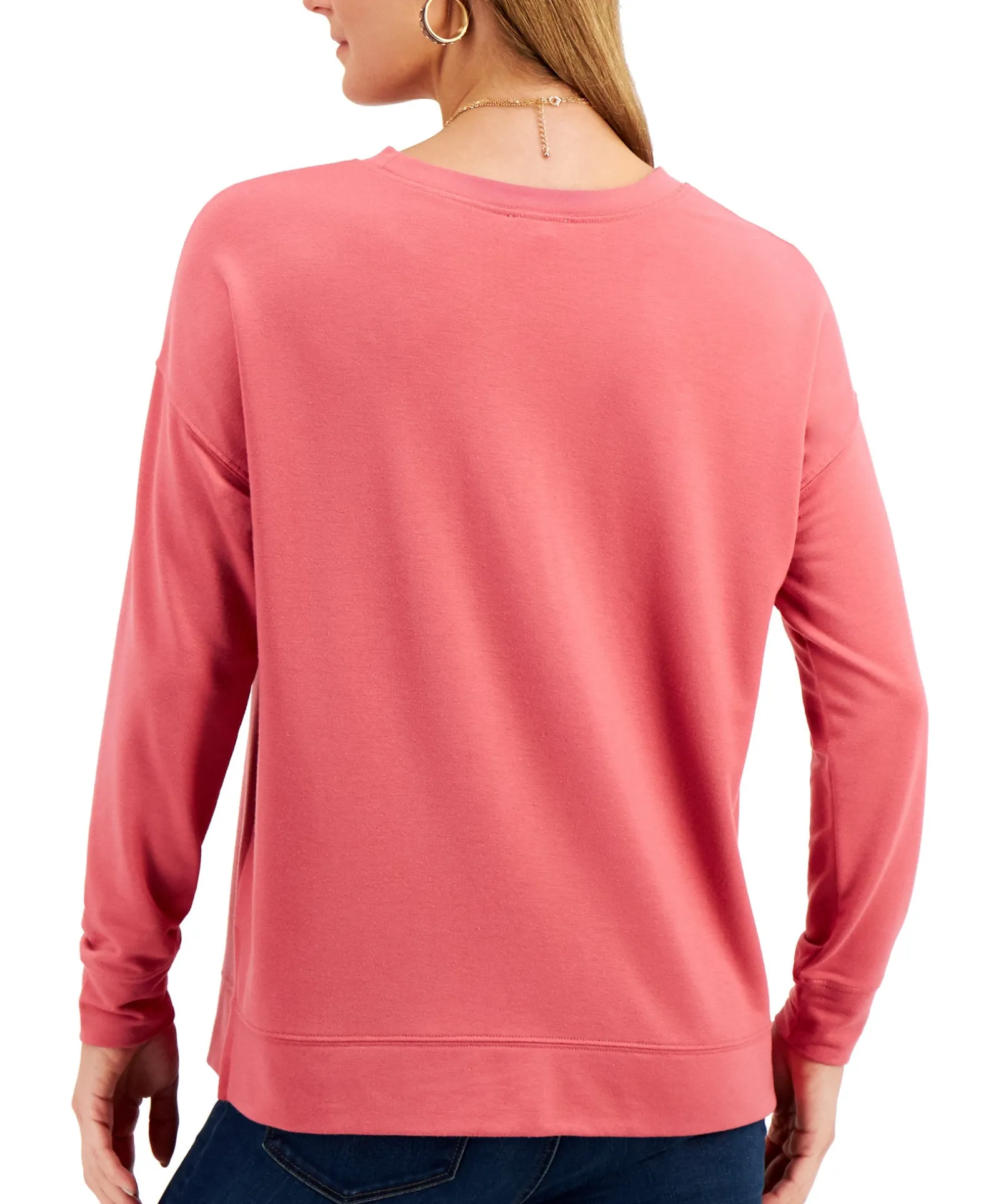 Women's Solid-Color Knit Top