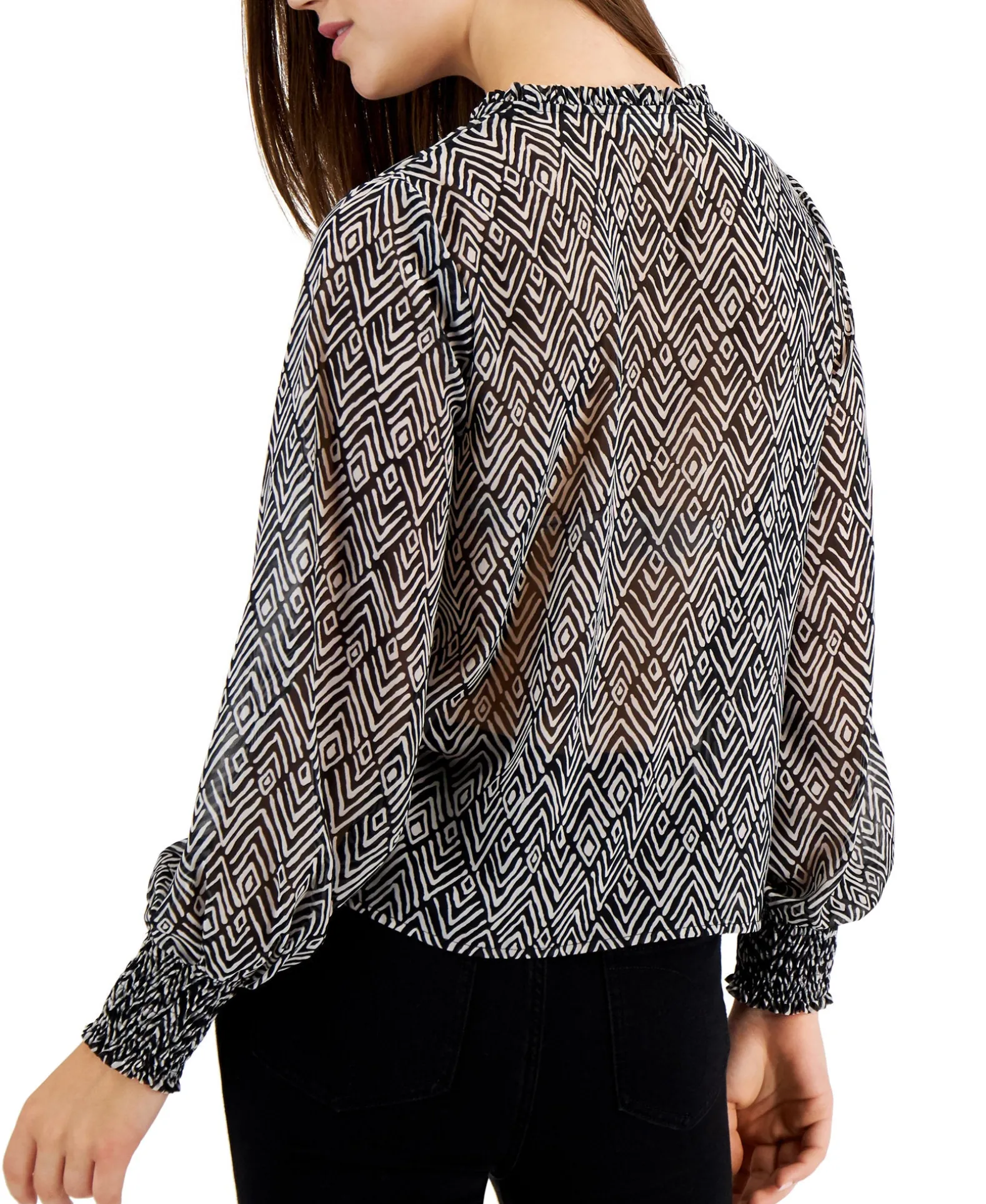 Women's Split-Neck Blouse