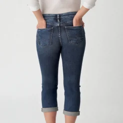 Women's Suki Curvy-Fit Cropped Jeans