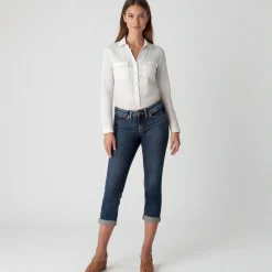 Women's Suki Curvy-Fit Cropped Jeans