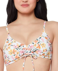 Women's Summer Dreaming Ruched Binkini Top