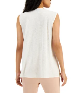 Women's Textured Sleeveless Top