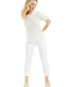 Women's Textured Volume Sleeve Top