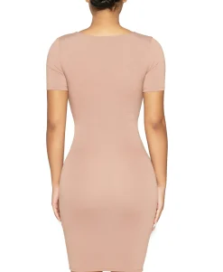 Women's The NW Short-Sleeved Ruched-Bust Dress