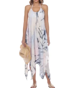 Women's Tie-Dye Maxi Cover-Up Dress
