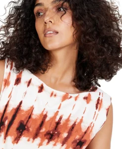 Women's Tie-Dye Sleeveless Top