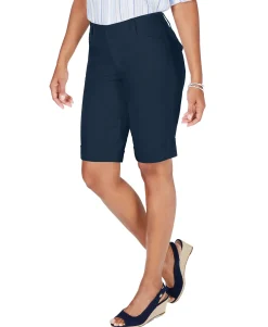 Women's Tummy Control Chino Shorts