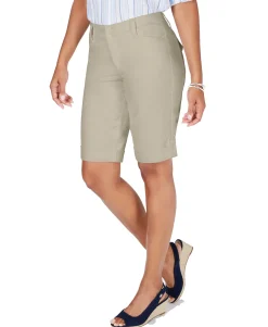 Women's Tummy Control Chino Shorts