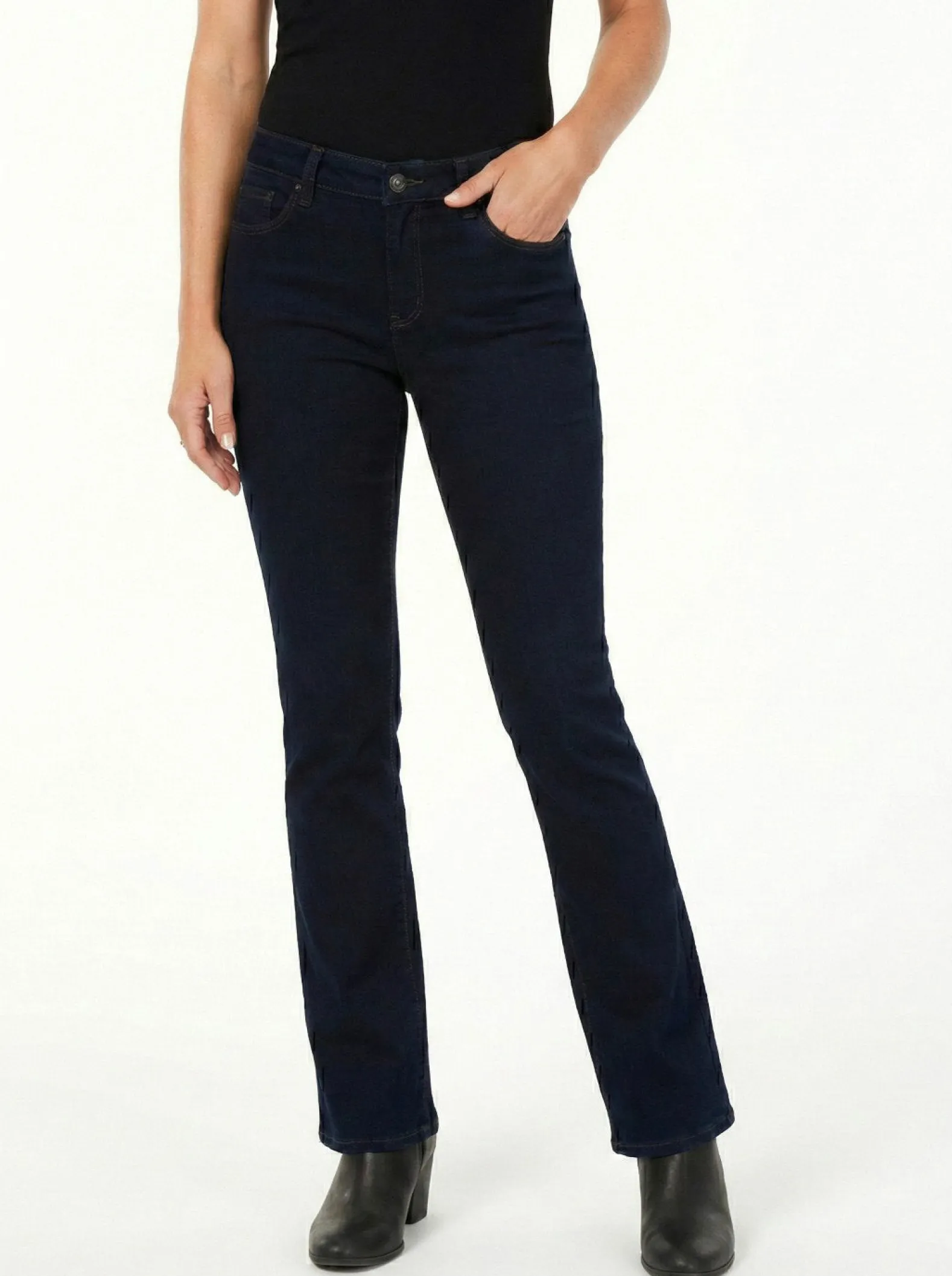 Women's Tummy-Control Bootcut Jeans