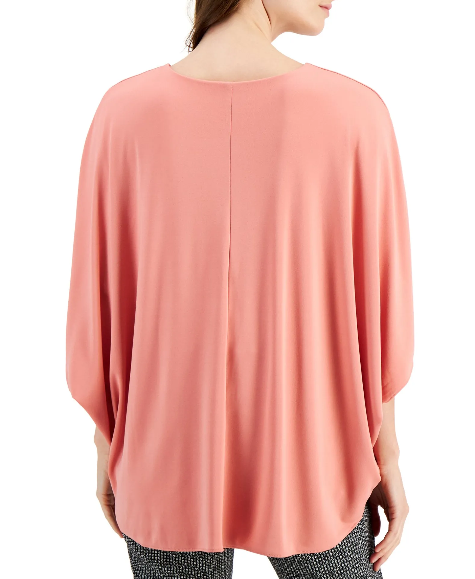 Women's V-Neck Dolman-Sleeve Top