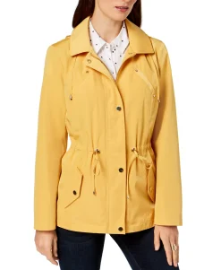 Women's Water-Resistant Hooded Anorak Jacket