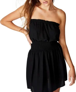 Women's Woven Leslie Strapless Mini Dress