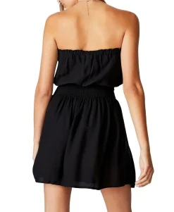 Women's Woven Leslie Strapless Mini Dress